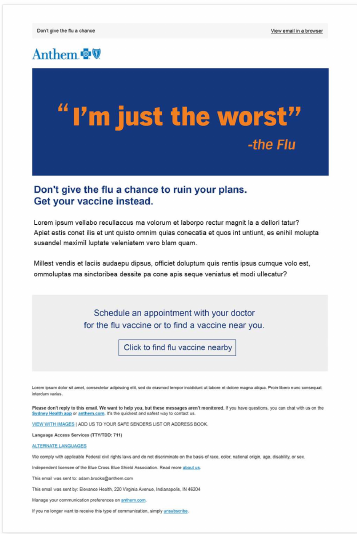 The I'm just the worst email creative.